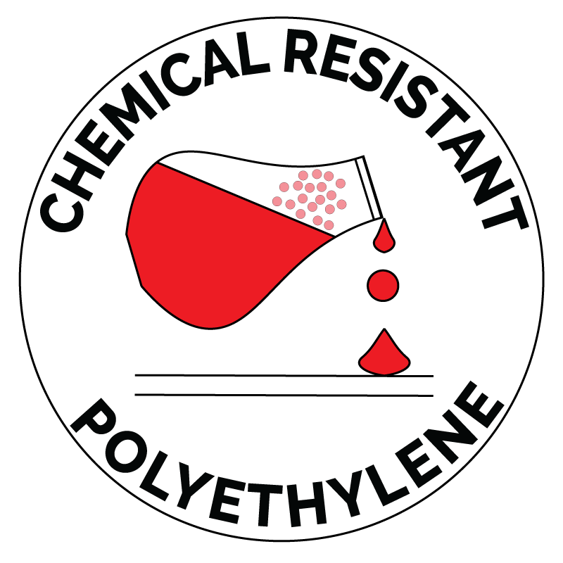 Chemical Resistant Badge