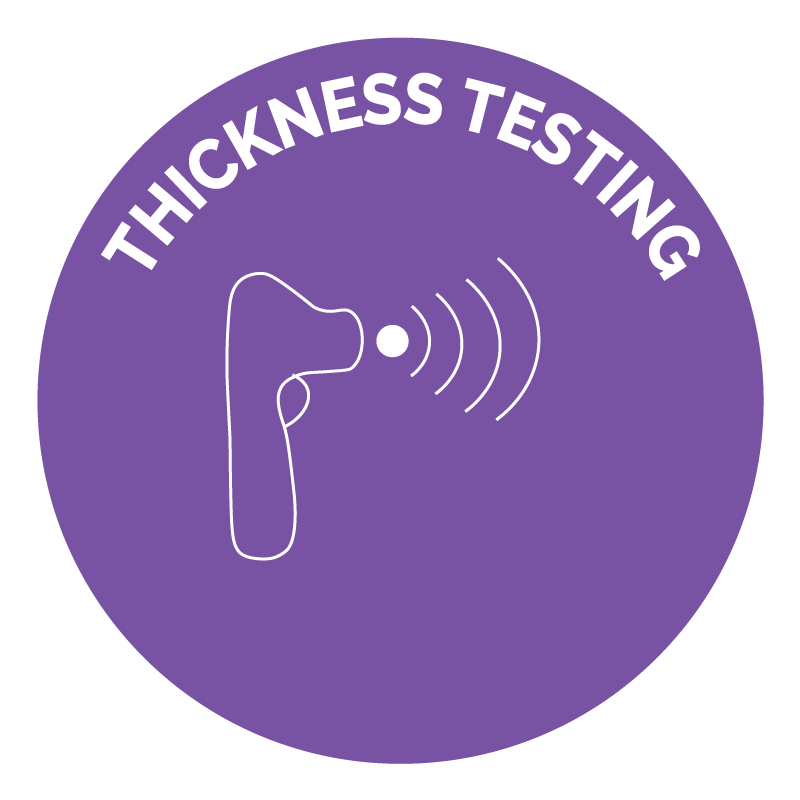 Thickness Testing Badge